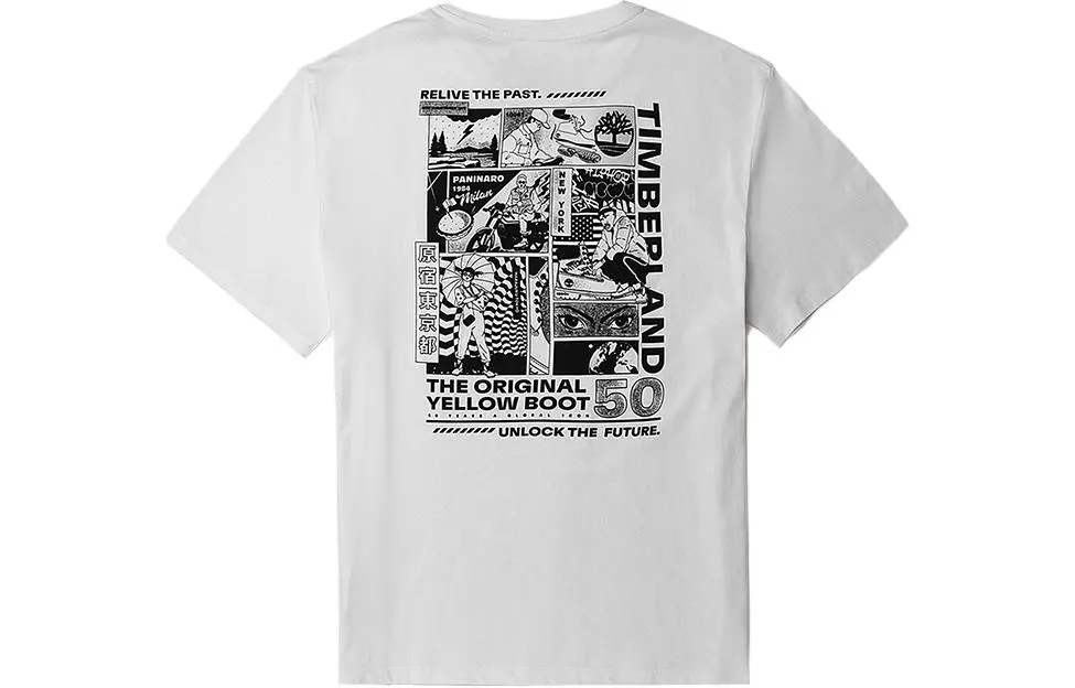 Timberland T Shirt Unisex White