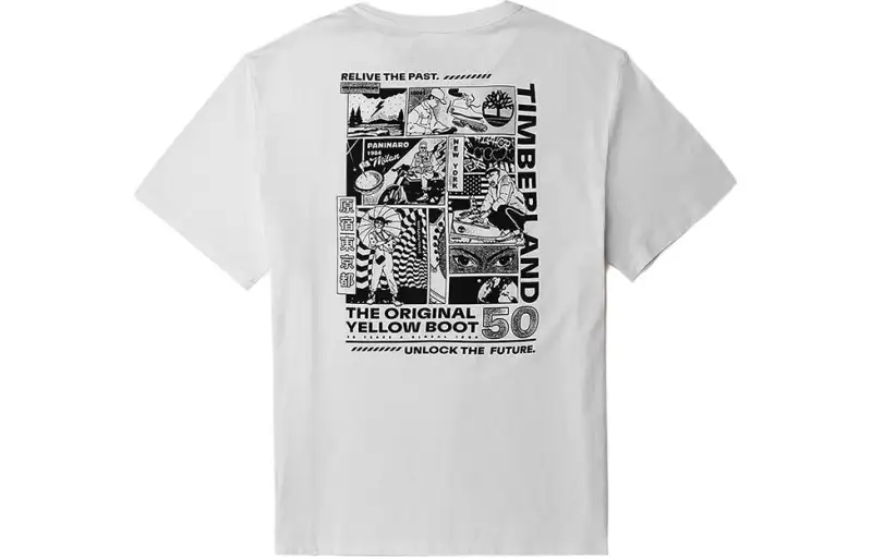 Timberland T Shirt Unisex White