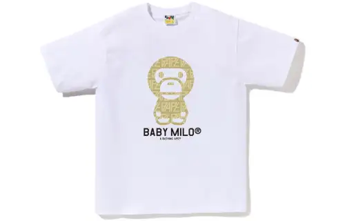Bape Logo Monogram Baby Milo Tee