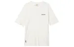 Timberland T Shirts Men's Vintage White Crew Neck Moderate Straight Fit