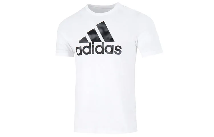 Adidas Set in Sleeve T Shirt Men's White