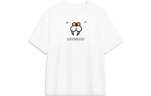 Li Ning Sports Fashion Collection T Shirt Unisex Standard White