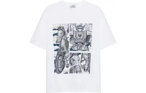 HERMES SS22 T Shirt Men's White
