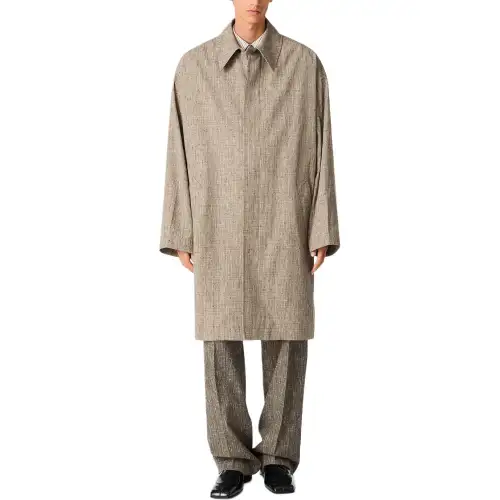 Bottega Veneta SS25 Coat Men's Multicolor