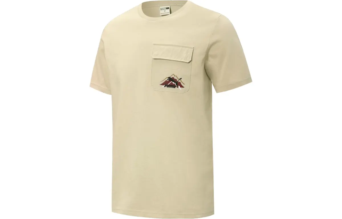 PUMA T Shirt Men's Earth Yellow