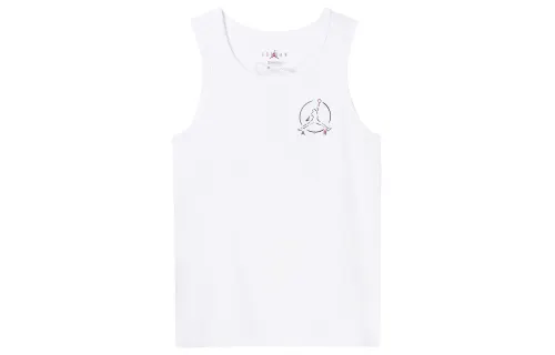 Jordan Jumpman T Shirts Men's White Crew Neck Moderate Straight Fit
