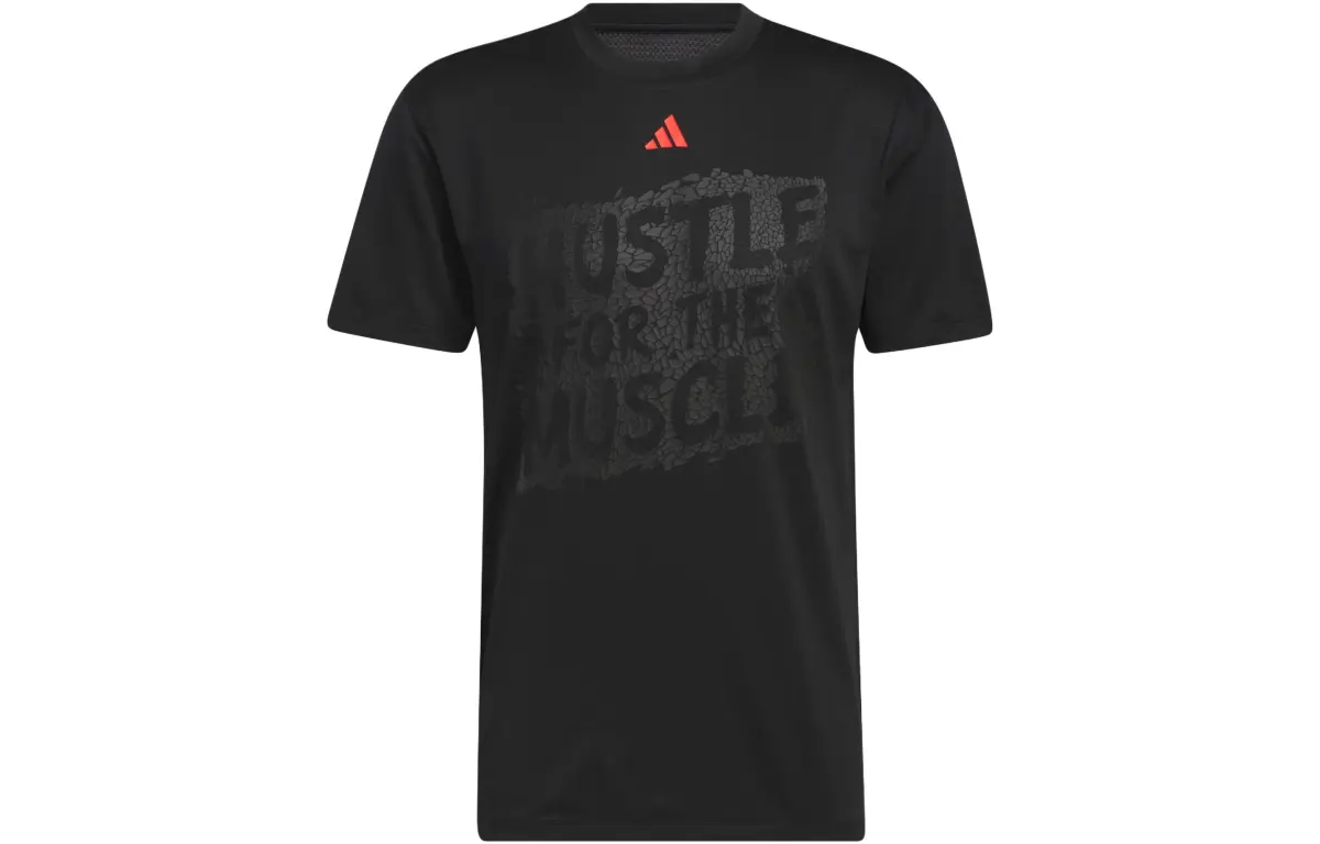 Adidas AEROREADY T-Shirts Men's Black Crew Neck Moderate Straight Fit