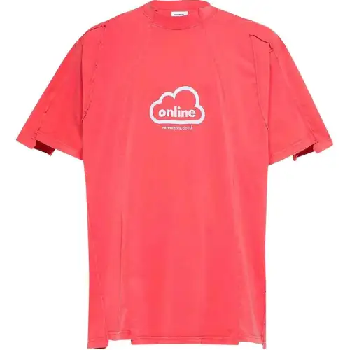 Vetements Online Cut Up T Shirt