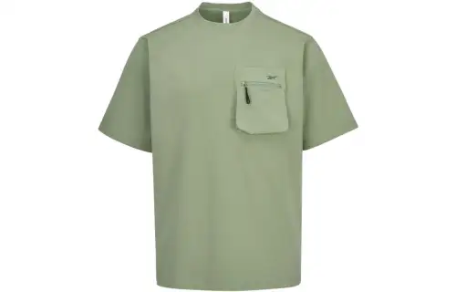 Reebok T Shirt Men's Light Army Green