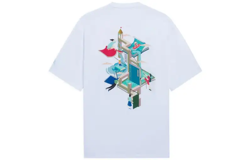 Li Ning Sports Trendy Collection T Shirt Men's