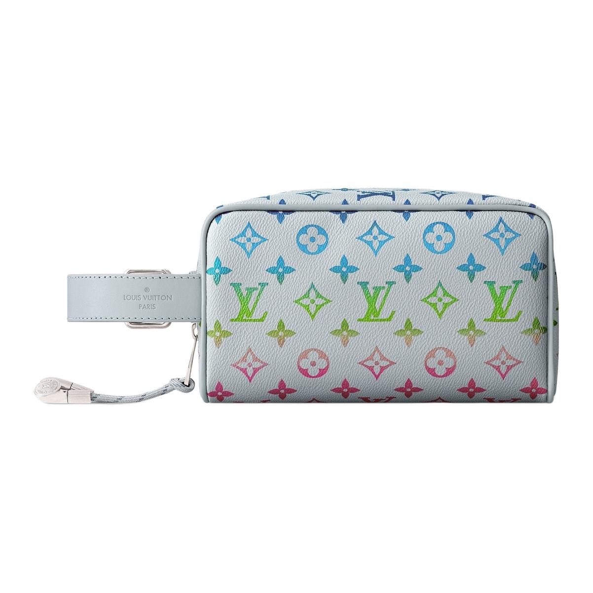 Сумка Louis Vuitton Logo (белая с принтом)