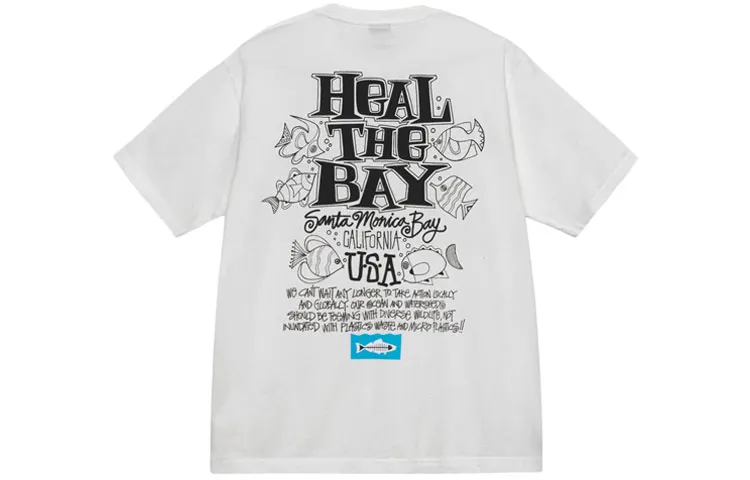 Stussy Heal The Bay Ocean Pigment Dyed Tee