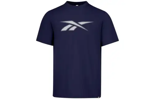 Reebok T Shirt Unisex Navy Blue