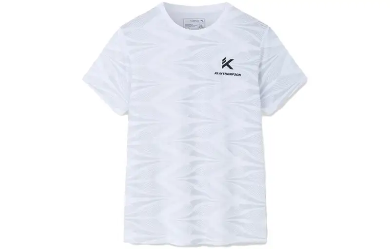 ANTA Basketball Collection T Shirts Men's White Crew Neck Moderate Straight Fit