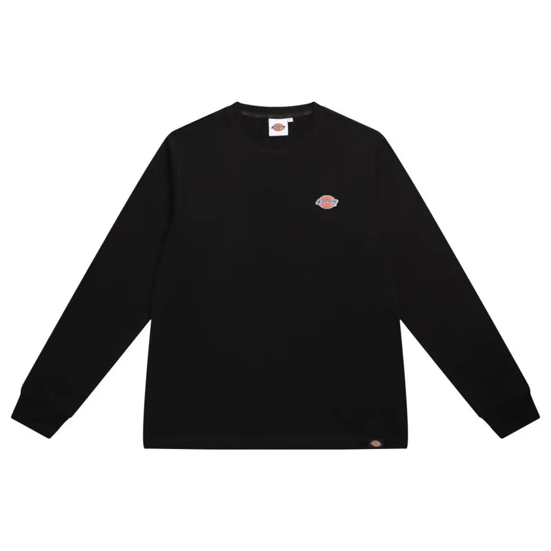 Dickies T Shirts Men's Black Crew Neck Moderate