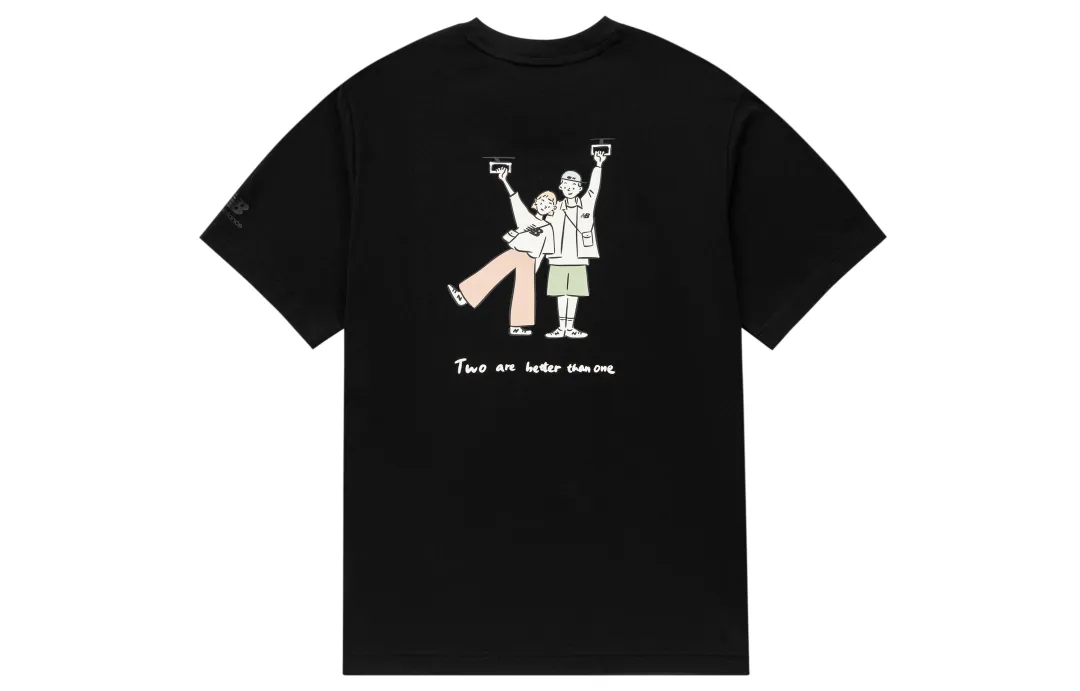 New Balance x PK LIANMINGKUANXILIE T Shirt Unisex Black