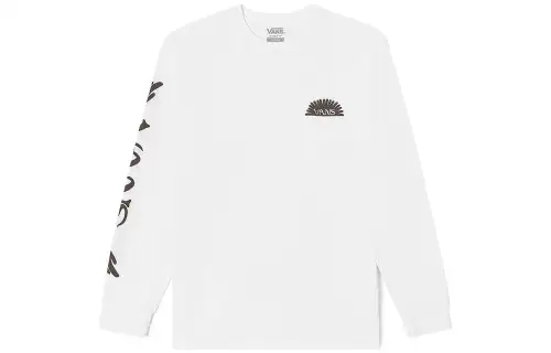 Vans T Shirts Unisex White Crew Neck Moderate