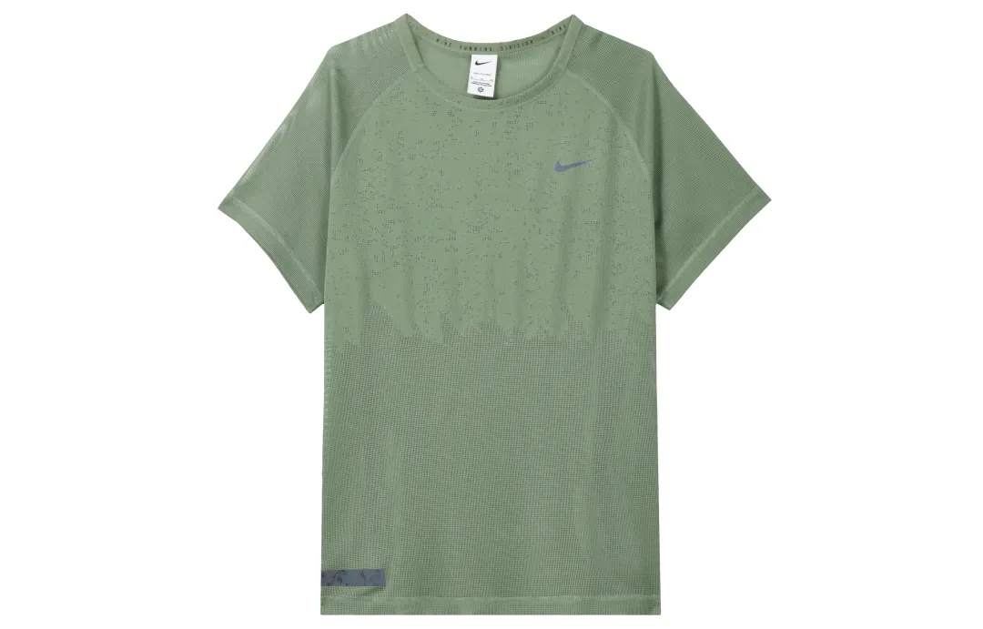 Nike Running T Shirt Men's Oil Green