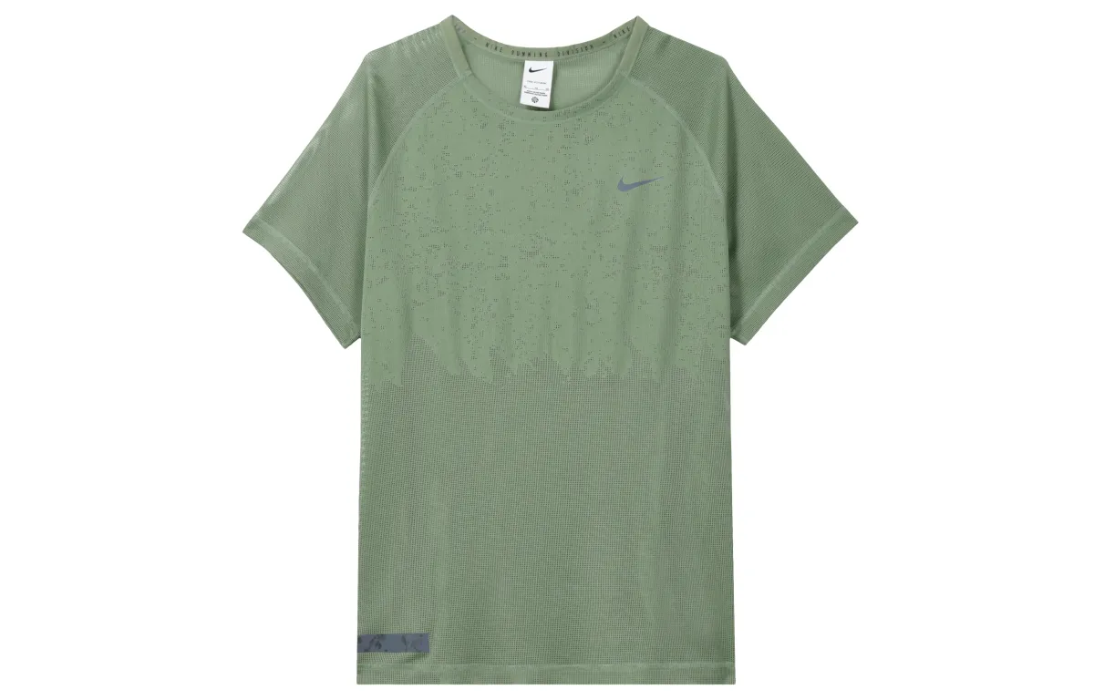 Nike Running T Shirt Men's Oil Green