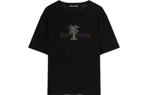 Palm Angels logo-print short-sleeve T-shirt