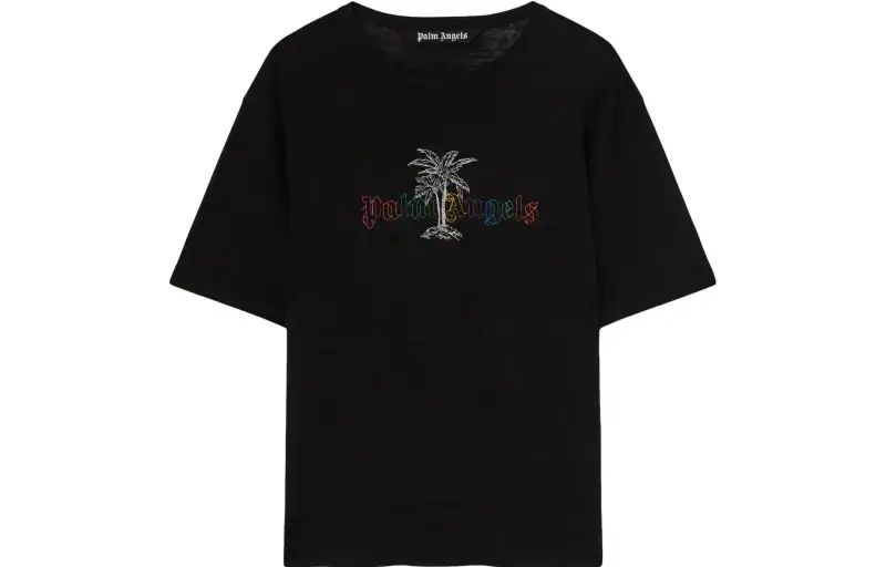 Palm Angels logo-print short-sleeve T-shirt