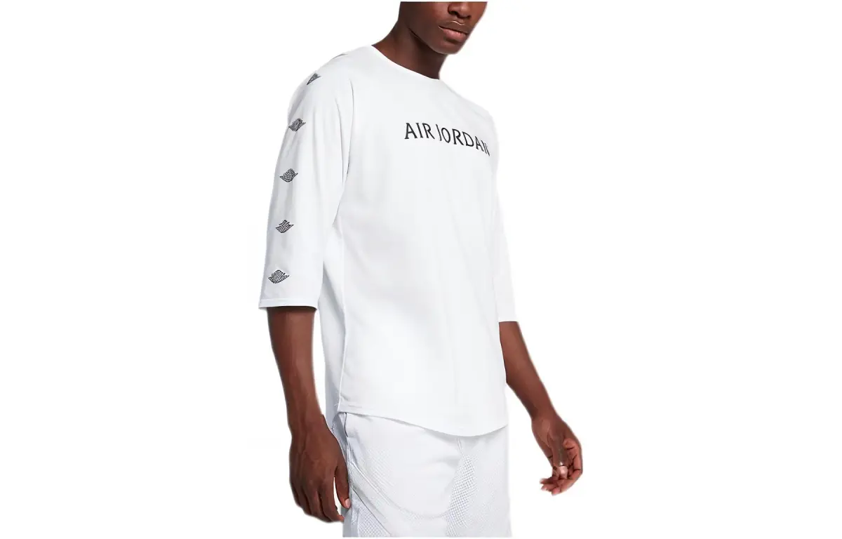 Jordan Raglan Sleeve T-Shirt Men's White