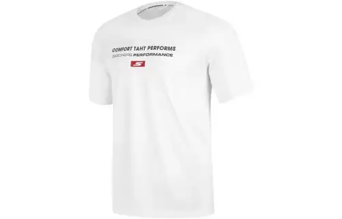 Skechers T Shirts Men's Crew Neck Moderate Straight Fit