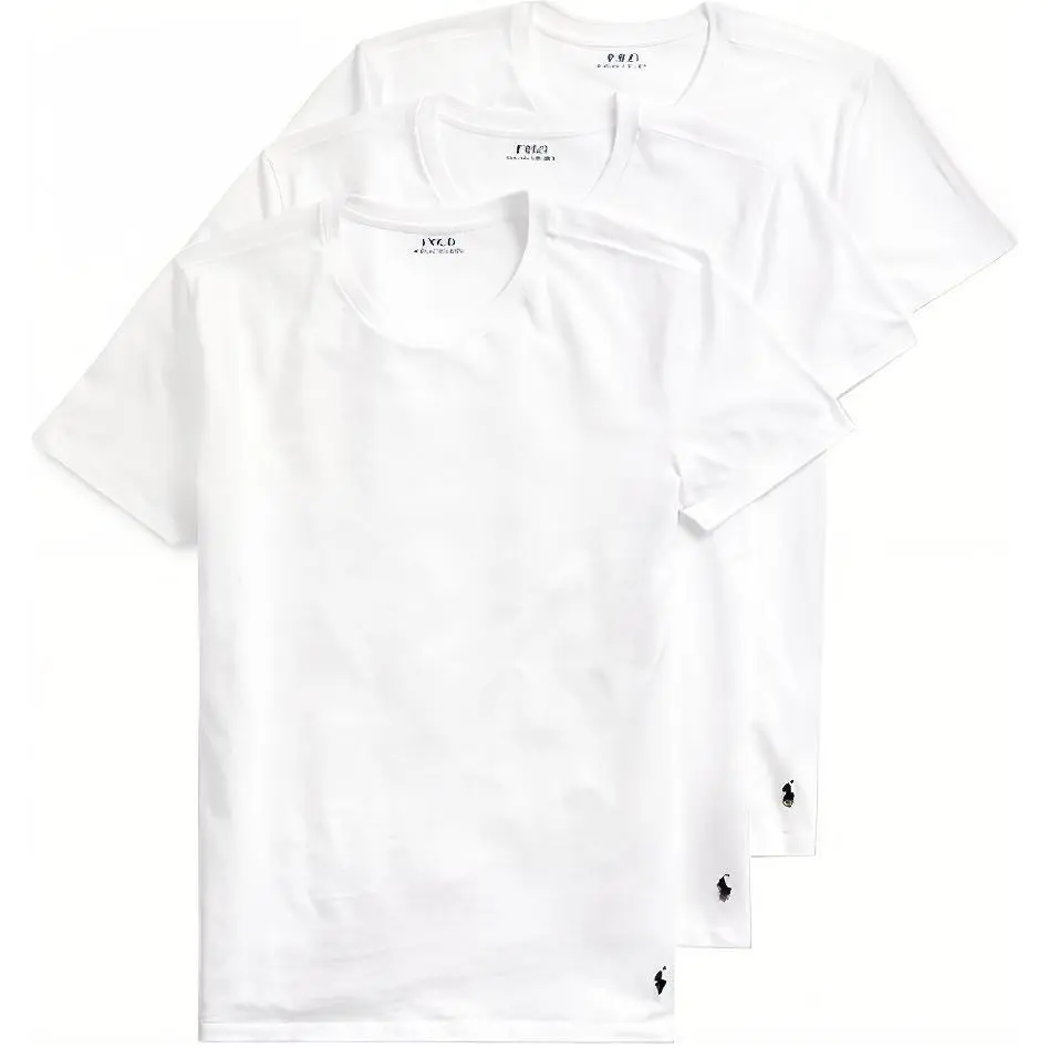 Polo Ralph Lauren SS23 T Shirt Men's 3 Pack White