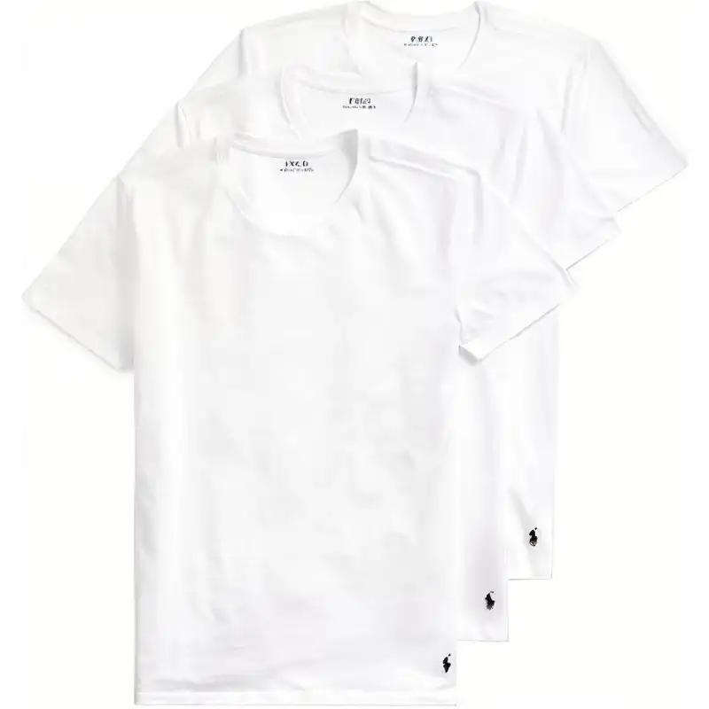 Polo Ralph Lauren Cotton T shirt Pack Of Three