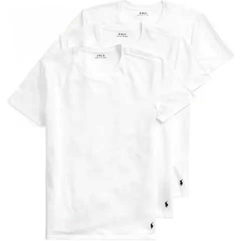 Polo Ralph Lauren SS23 T Shirt Men's 3 Pack White