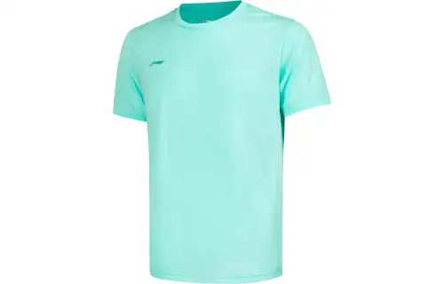 Li Ning T Shirt Unisex Light Blue