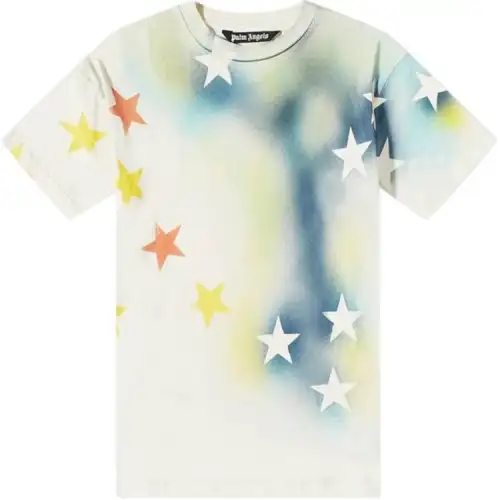 Palm Angels Sprayed Starts cotton T-shirt