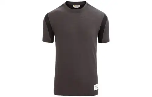 Timberland T Shirts Men's Brown Crew Neck Moderate Straight Fit