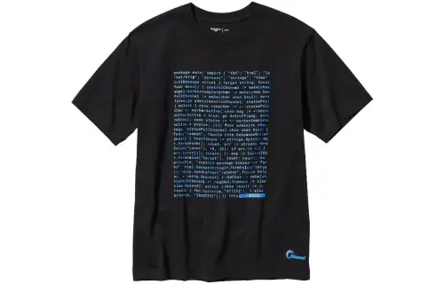 UNIQLO SS23 T Shirt Men's Black