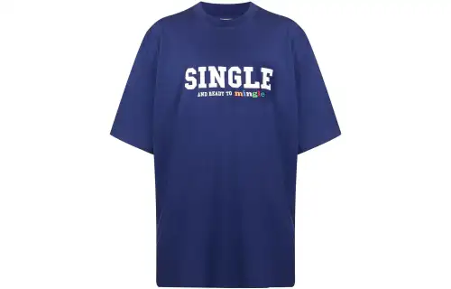 Vetements SS22 T Shirt Men's Blue