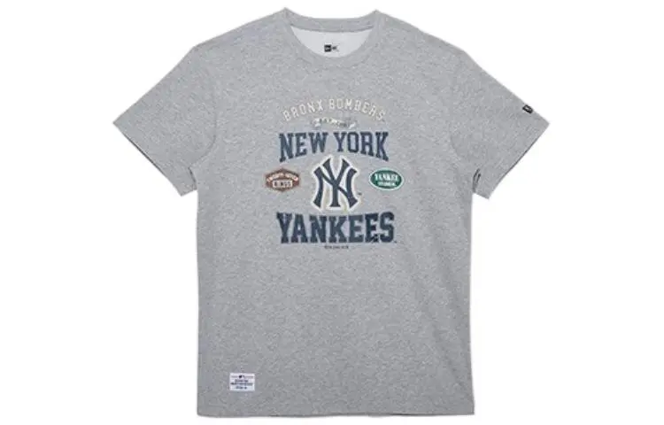 New Era SS22 T Shirt Unisex Gray