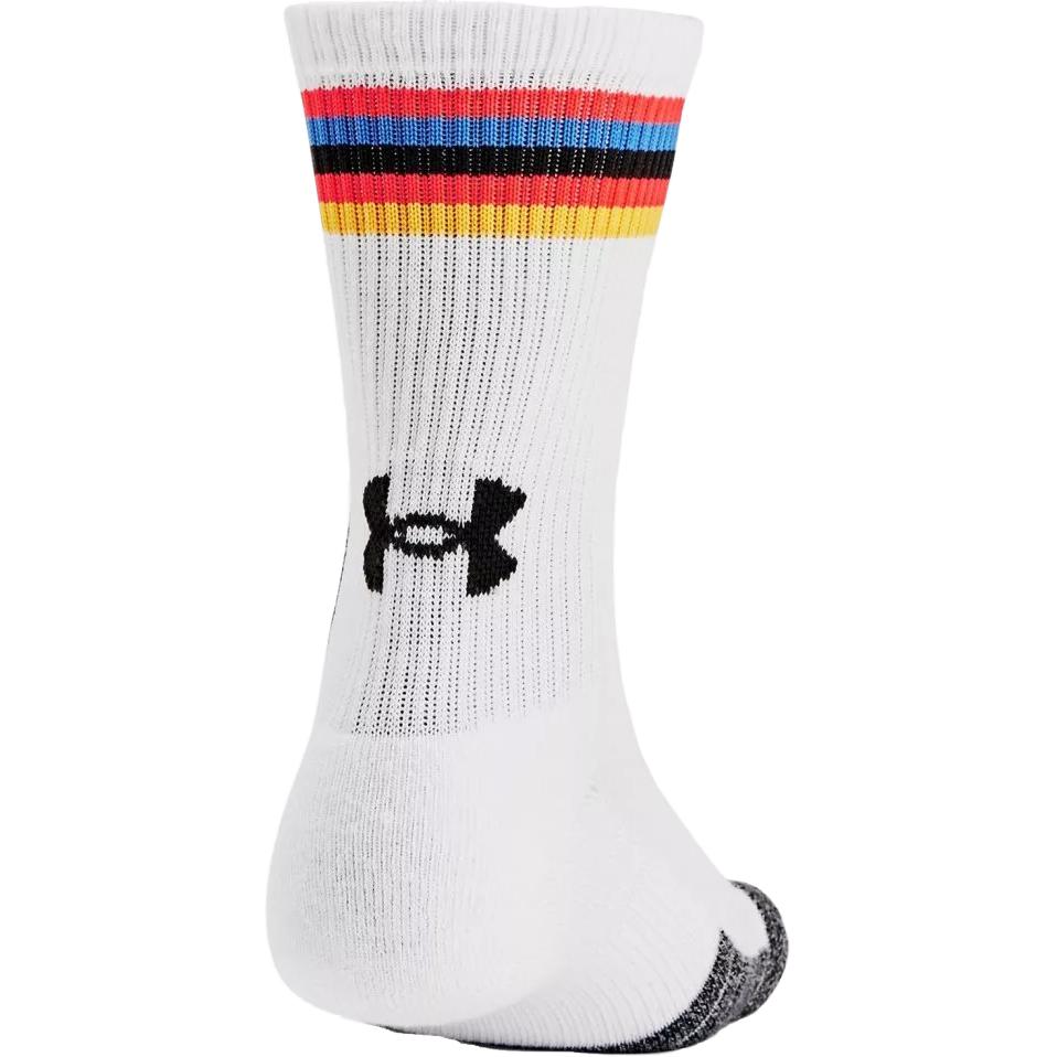 Under Armour Heat Gear Novelty Crew Socks Unisex 3 Pack Multicolor