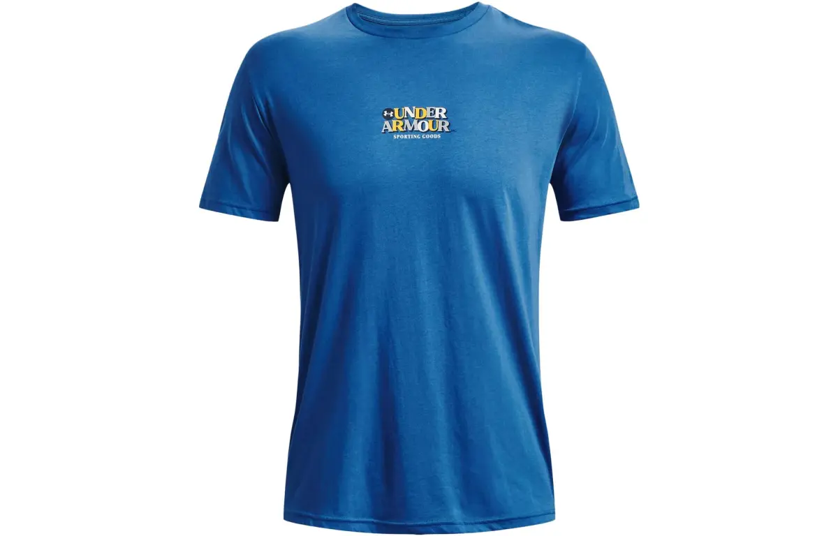 Under Armour T Shirt Men's Cyber Blue