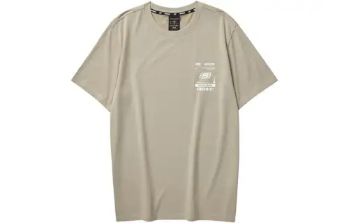 Skechers T Shirts Men's Crew Neck Moderate Straight Fit