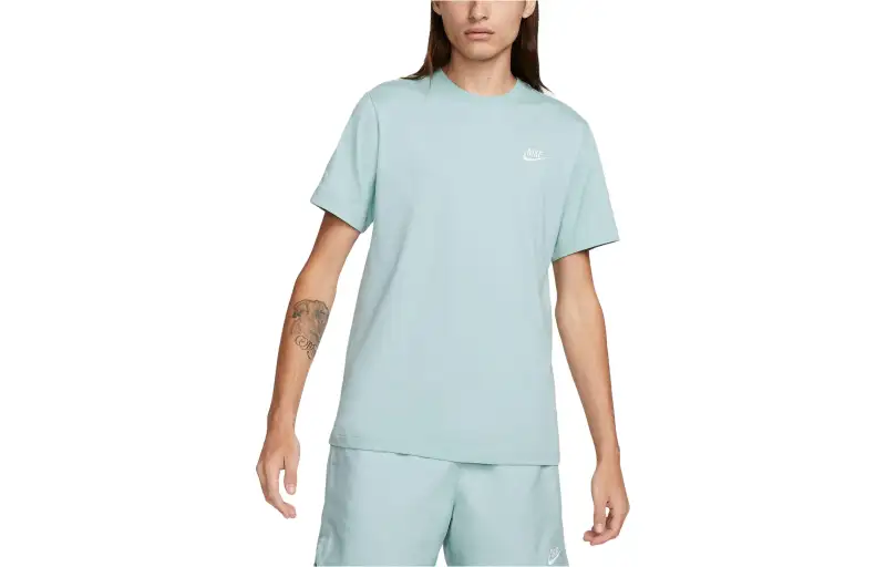 Nike T Shirts Men's Mineral Crew Neck Moderate Straight Fit