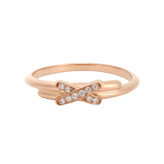 Chaumet Diamond Rings Women's Rose Gold
