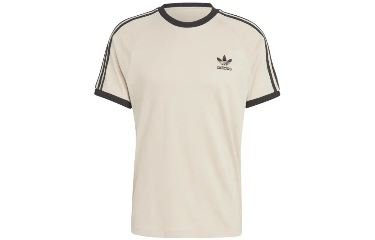 Adidas Originals ADICOLOR CLASSICS 3 STRIPES T Shirt Men's Beige