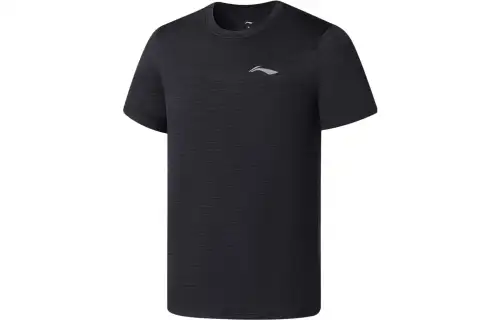 Li Ning Running Collection T Shirt Men's Black