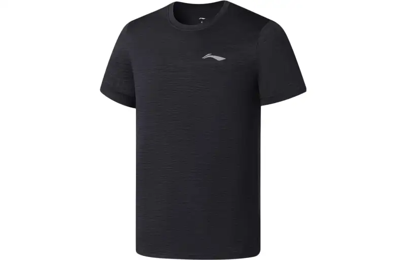 Li Ning Running Collection T Shirt Men's Black