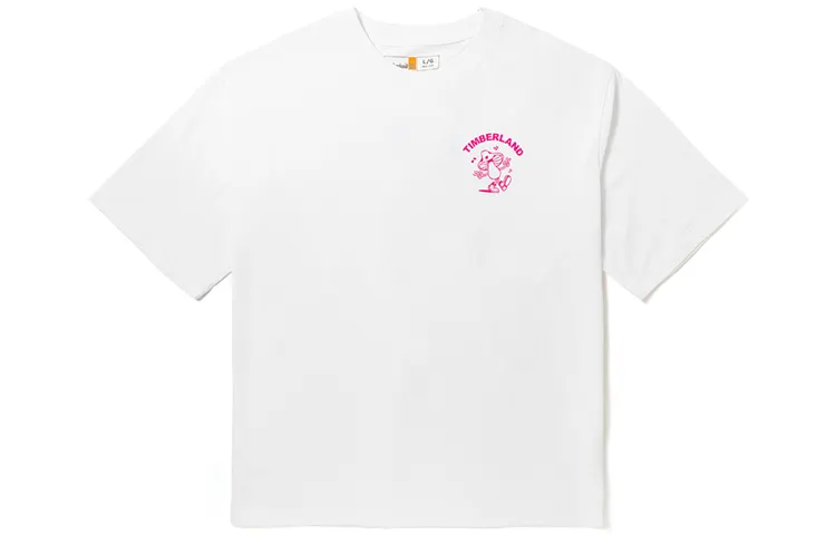 Timberland T Shirt Unisex White