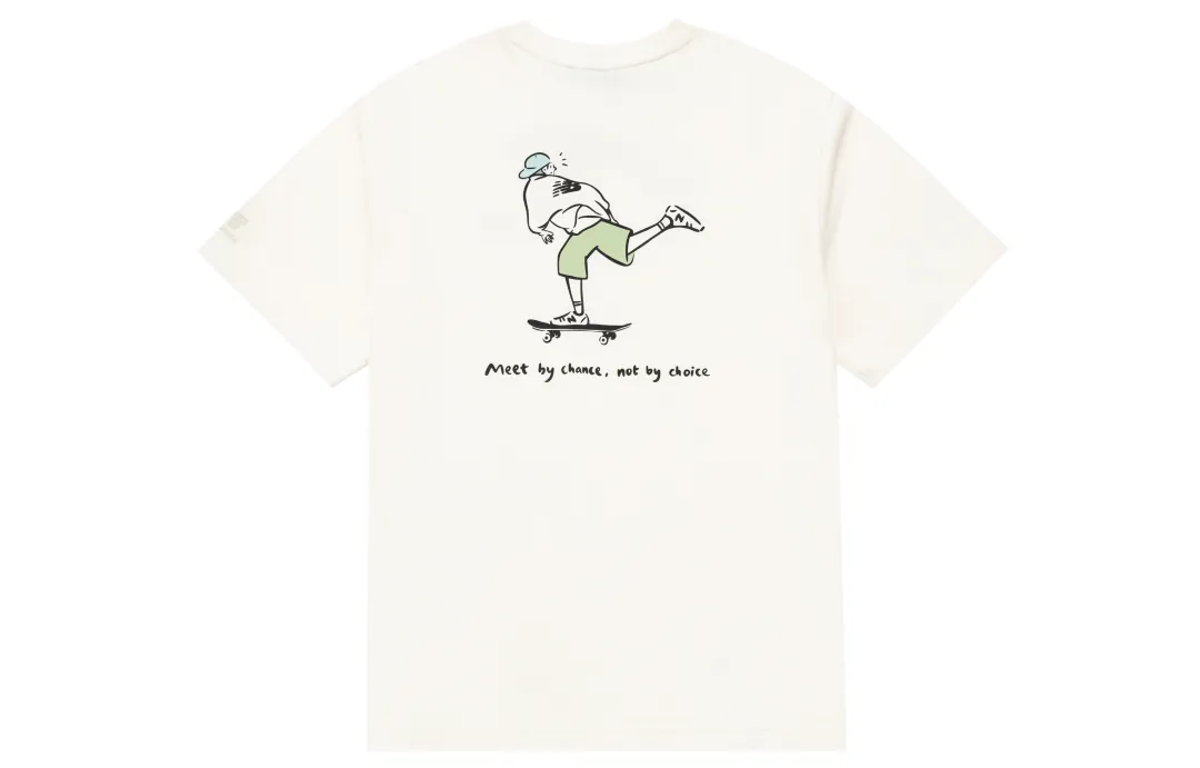 New Balance x PK LIANMINGKUANXILIE T Shirt Unisex White