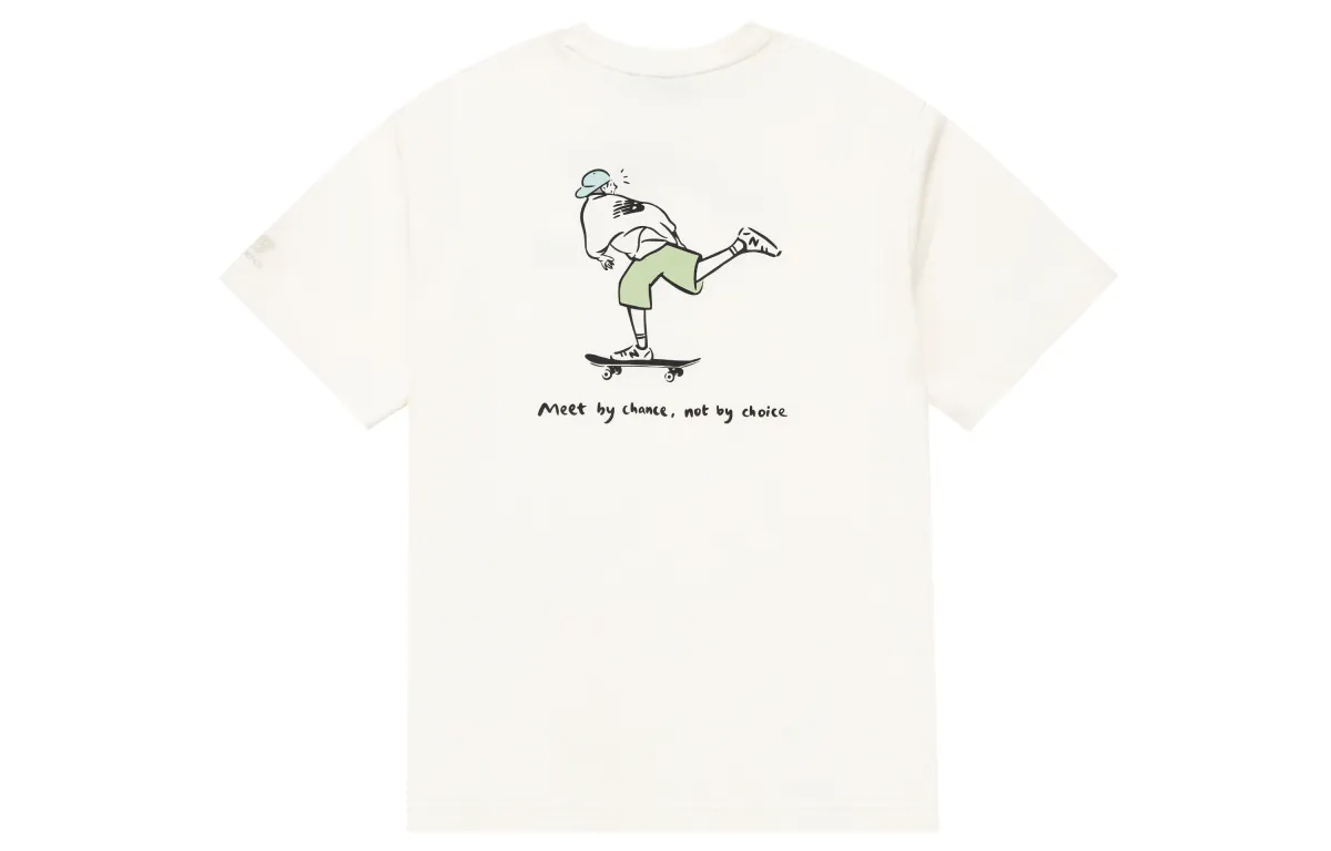 New Balance x PK LIANMINGKUANXILIE T Shirt Unisex White
