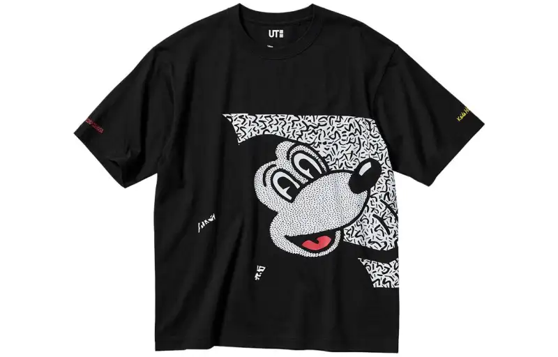 UNIQLO x Keith Haring T Shirt Unisex Black