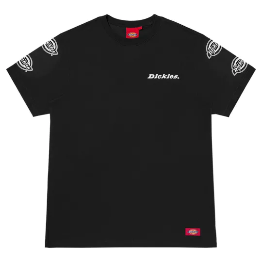 Dickies T Shirts Unisex Black Crew Neck Moderate Straight Fit