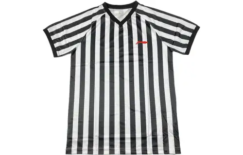 Li Ning T Shirt Men's Black White Stripes